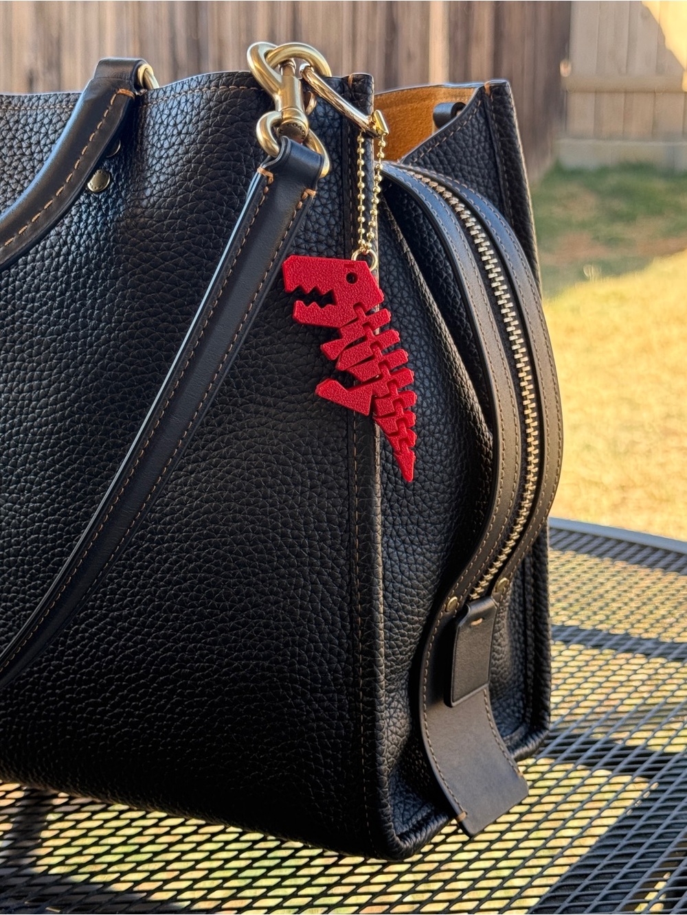 Flexy Sexy Rexy Dinosaur T-Rex Keychain Ball Chain Bag Charm